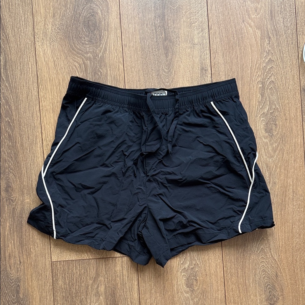 BDG Black Athletic Shorts
